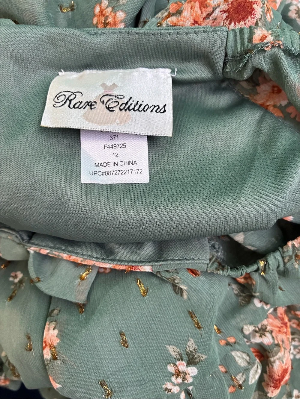 Rare Editions soft green